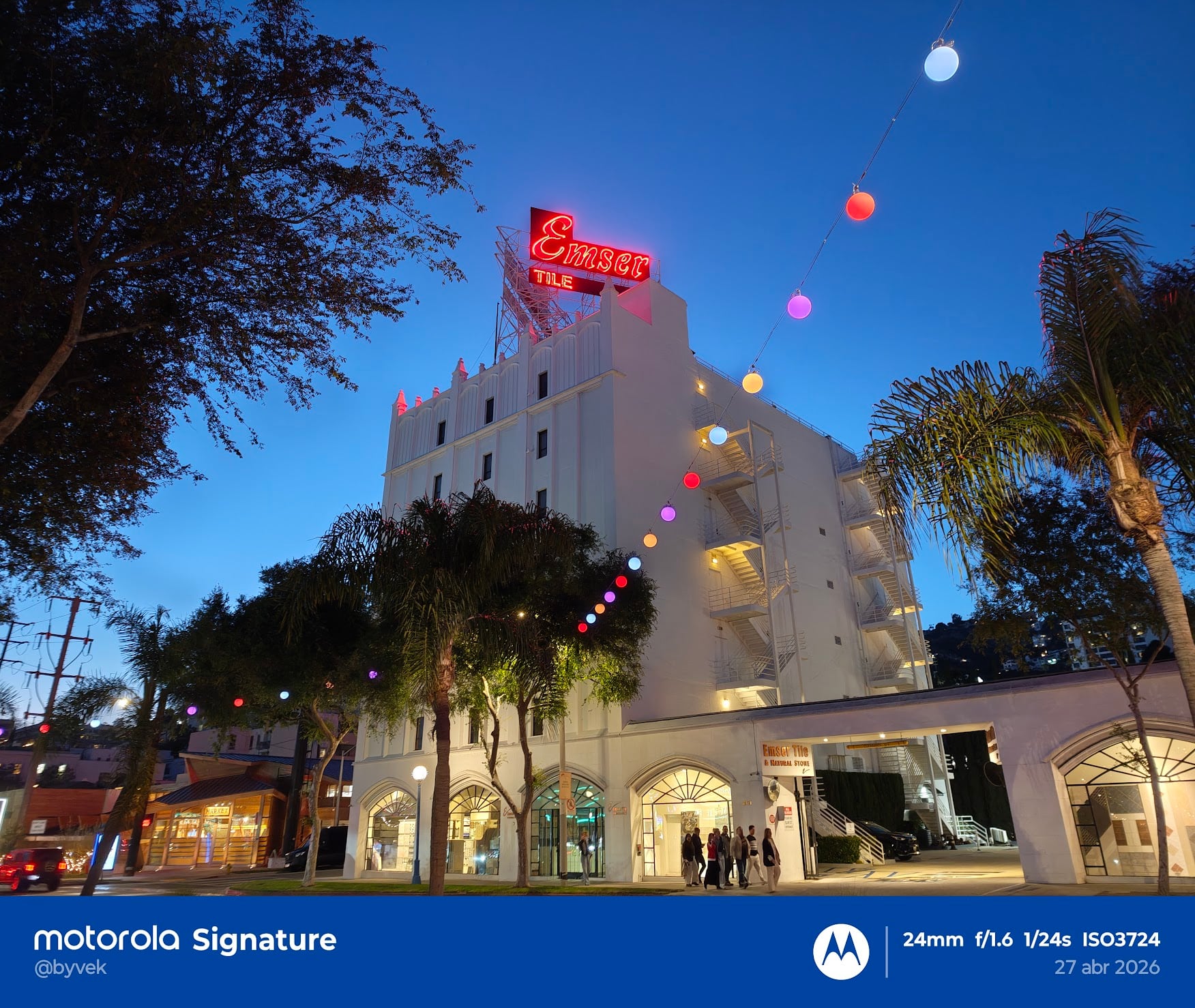 Fotografía tomada con el Motorola Signature