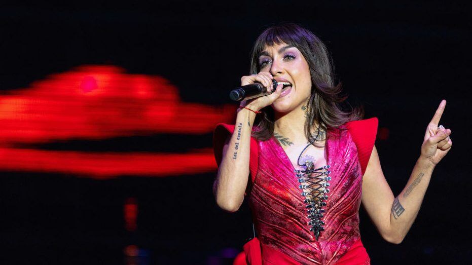 Maria Becerra actúa en el North Festival 2024 en Porto. Diogo Baptista/SOPA Images/LightRocket via Getty Images