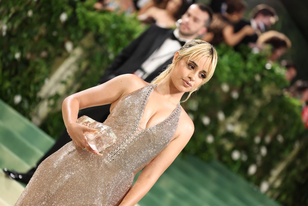 Camila Cabello attends The 2024 Met Gala Celebrating «Sleeping Beauties: Reawakening Fashion» at The Metropolitan Museum of Art on May 06, 2024 in New York City. Aliah Anderson/Getty Images