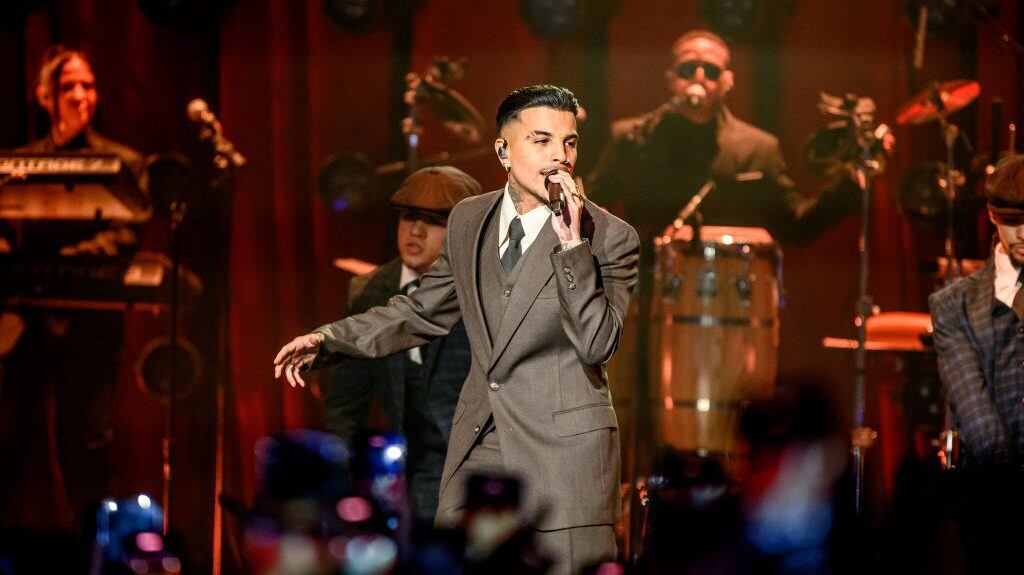 Rauw Alejandro performs during the <em>Cosa Nuestra</em> album release show at Brooklyn Paramount on November 20, 2024 in New York City. (Roy Rochlin/Getty Images)