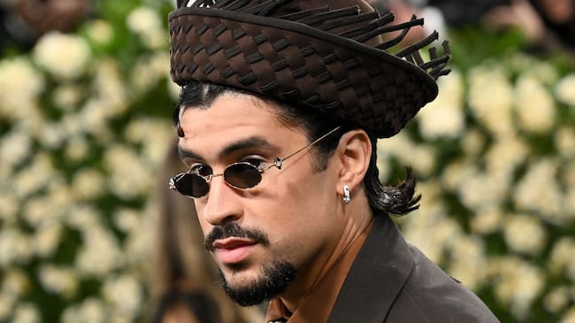 Bad Bunny at The 2025 Met Gala Celebrating «Superfine: Tailoring Black Style» held at the Metropolitan Museum of Art on May 05, 2025 in New York, New York. Michael Buckner/Penske Media via Getty Images