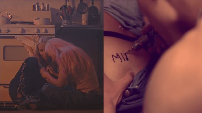 Young Miko and Karol G in «CONTIGO» Vs. Rihanna in «We Found Love».