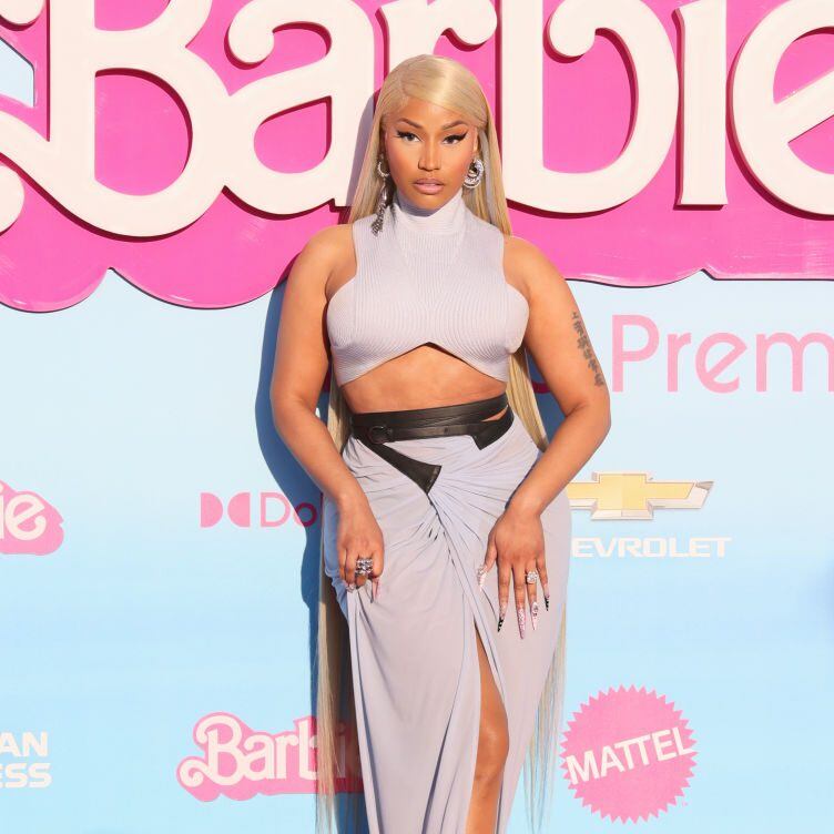 Nicki Minaj at the World Premiere of «Barbie». Rodin Eckenroth/Getty Images.