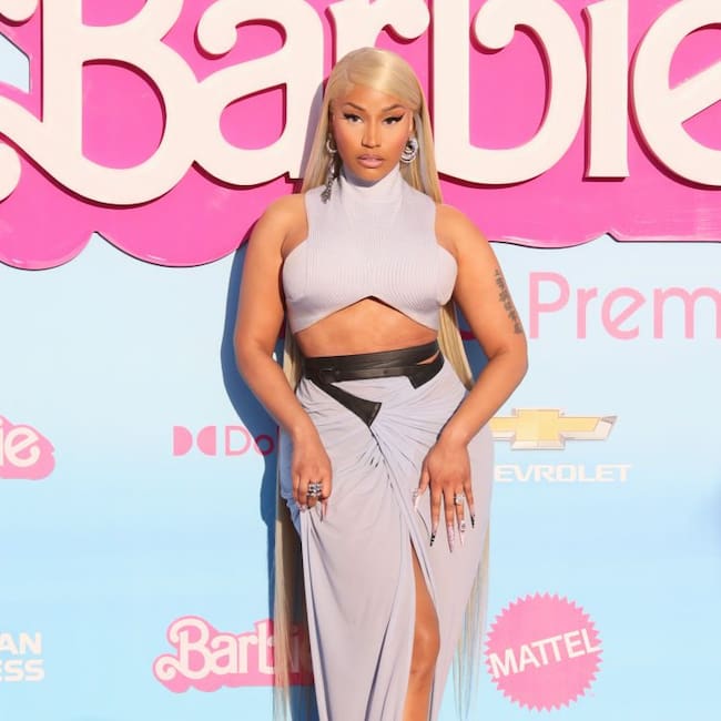 Nicki Minaj at the World Premiere of «Barbie». Rodin Eckenroth/Getty Images.