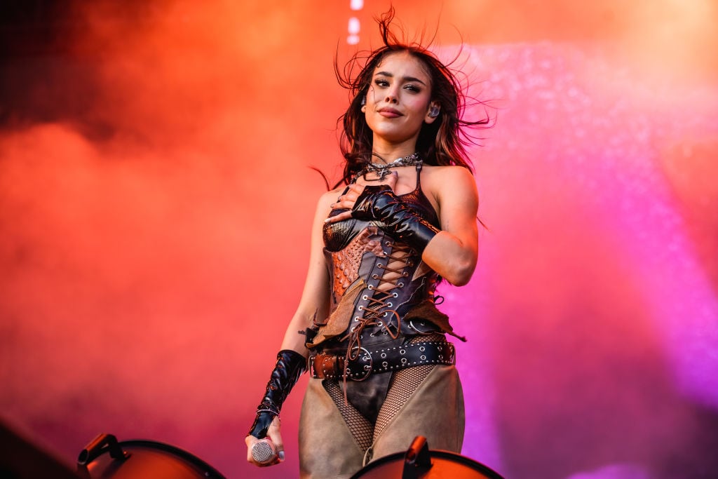 DANNA performing as part of the 2024 ‘Tecate Pal’Norte’ Festival at Parque Fundidora on March 30, 2024 in Monterrey, Mexico. Medios y Media/Getty Images