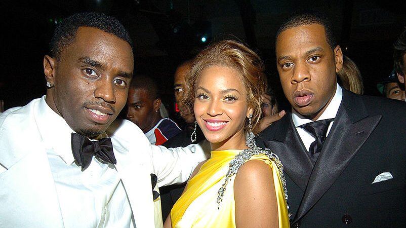 Sean «P. Diddy» Combs, Beyonce and Jay Z . Jamie McCarthy/WireImage