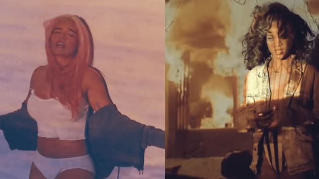 Karol G in «CONTIGO» Vs. Rihanna in «We Found Love».