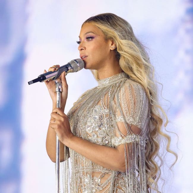Beyoncé performs onstage during the “RENAISSANCE WORLD TOUR” at PGE Narodowy on June 27, 2023 in Warsaw, Poland. Kevin Mazur/WireImage for Parkwood