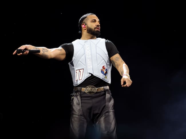 Drake actúa en directo durante la segunda jornada del Wireless Festival 2025 en Finsbury Park, el 12 de julio de 2025, en Londres, Inglaterra. Drake es el cabeza de cartel de las tres noches del Wireless Festival, algo sin precedentes.