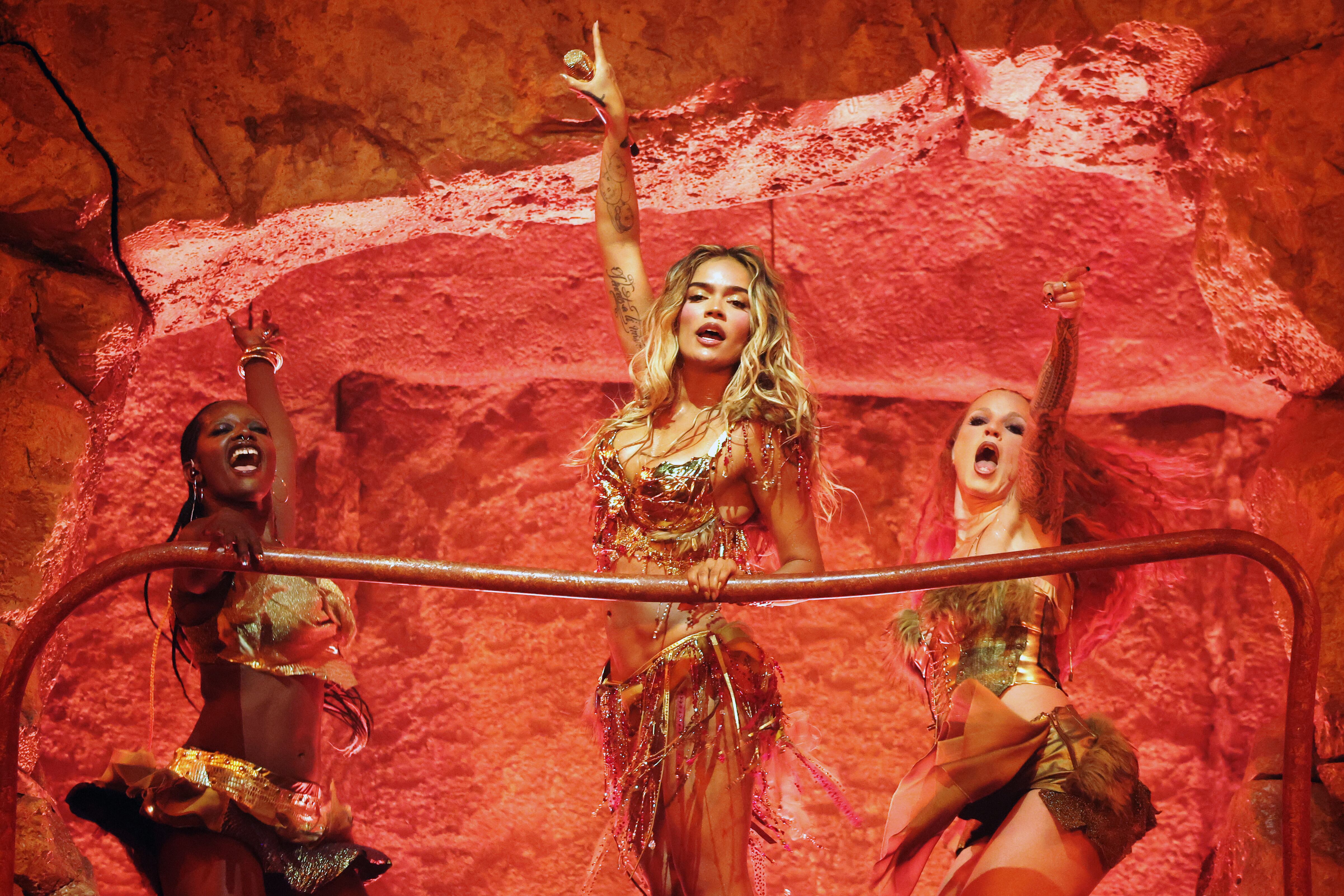 Karol G actúa en Coachella el 19 de abril de 2026