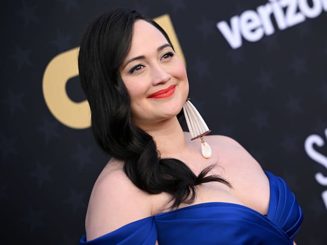 Lily Gladstone, first Native American to be nominated at the Oscars, attends the 29th Annual Critics Choice Awards in Santa Monica, California. Lionel Hahn/Getty Images