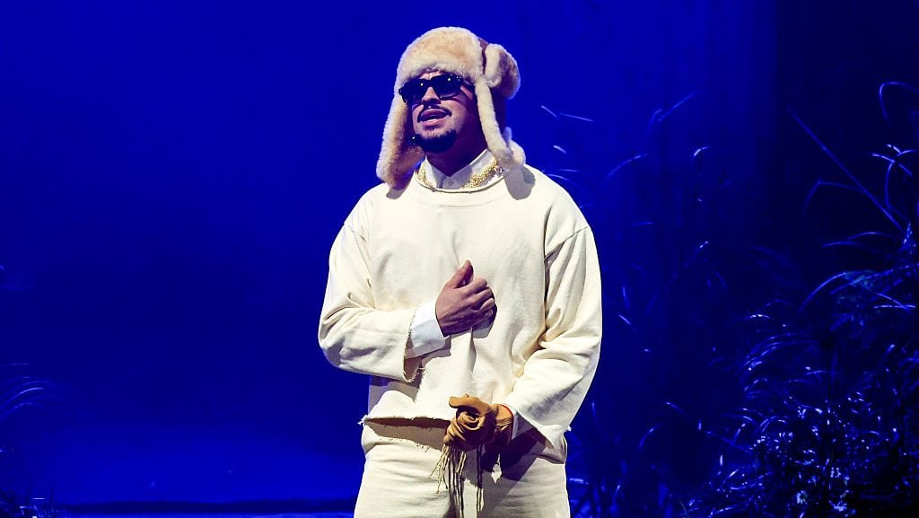 Bad Bunny actúa en el escenario durante la primera noche de Bad Bunny: «No Me Quiero Ir De Aquí» Residencia en el Choli en el Coliseo de Puerto Rico José Miguel Agrelot, el 11 de julio de 2025 en San Juan, Puerto Rico. Kevin Mazur/Getty Images