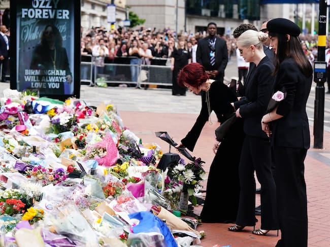 Imágenes del funeral de Ozzy Osbourne
