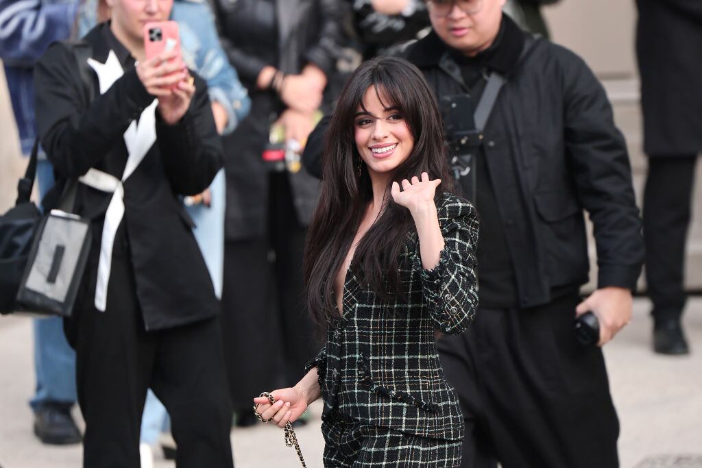 Camila Cabello attends the Chanel Womenswear Fall/Winter 2025-2026 show as part of Paris Fashion Week at Grand Palais on March 11, 2025 in Paris, France. Raule/Getty Images