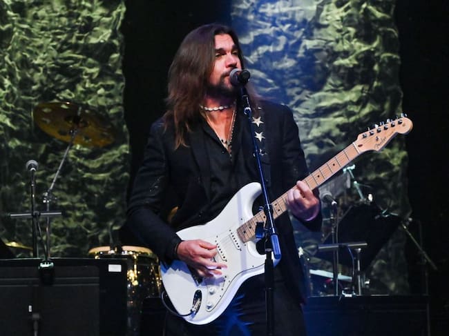 Juanes performs onstage during the Pre-GRAMMY Gala. Lester Cohen / Getty Images for The Recording Academy