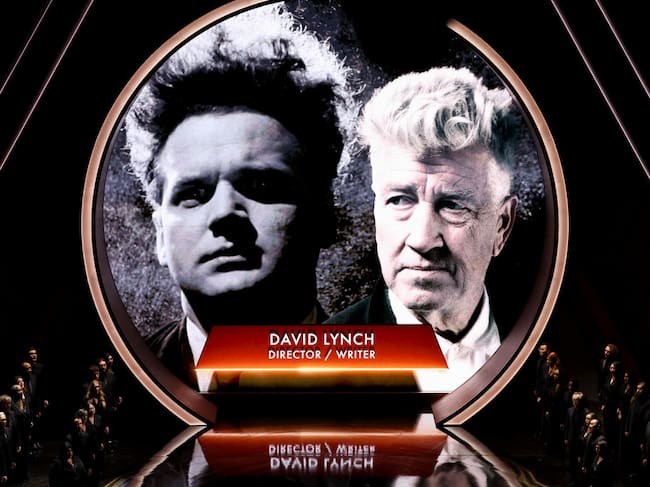 David Lynch In Memoriam at the 97th Oscars held at the Dolby Theatre on March 2, 2025 in Hollywood, California. Rich Polk/Penske Media via Getty Images