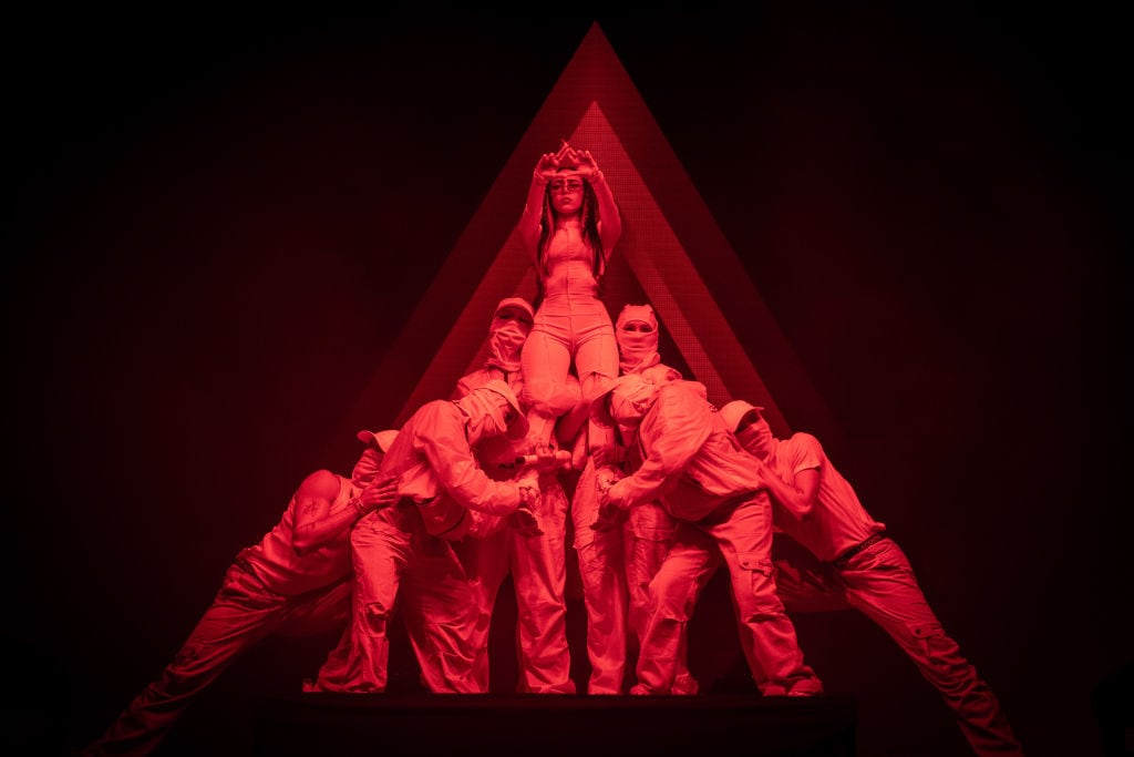 Nicki Nicole performs on stage during 2023 Cruilla Festival. Aldara Zarraoa / WireImage