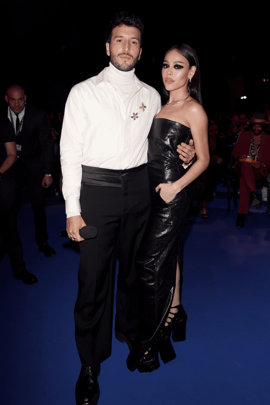 Sebastian Yatra and Danna Paola. Rodrigo Varela/Getty Images.
