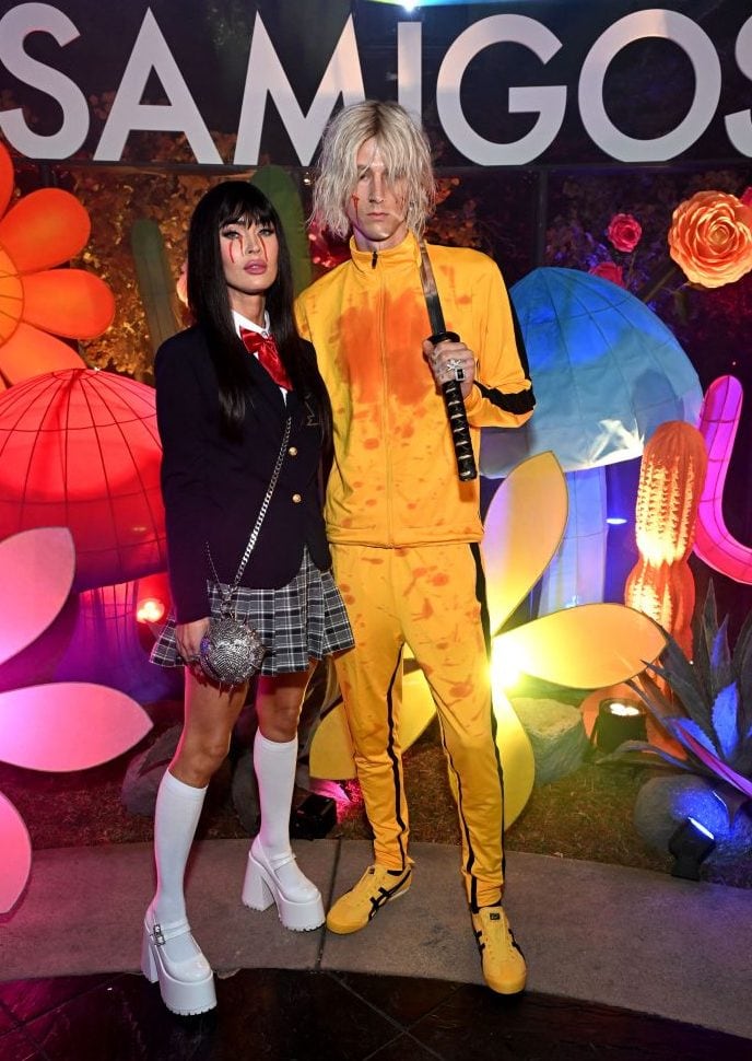 Megan Fox and Machine Gun Kelly attend the Annual Casamigos Halloween Party. Michael Kovac/Getty Images.
