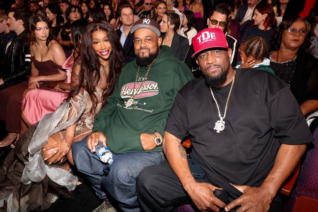 SZA, Punch, Top Dawg at the 2025 iHeartRadio Music Awards held at the Dolby Theatre on March 17, 2025 in Los Angeles, California. Christoper Polk/Variety via Getty Images