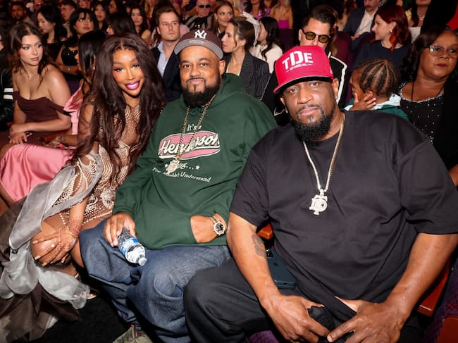 SZA, Punch, Top Dawg at the 2025 iHeartRadio Music Awards held at the Dolby Theatre on March 17, 2025 in Los Angeles, California. Christoper Polk/Variety via Getty Images