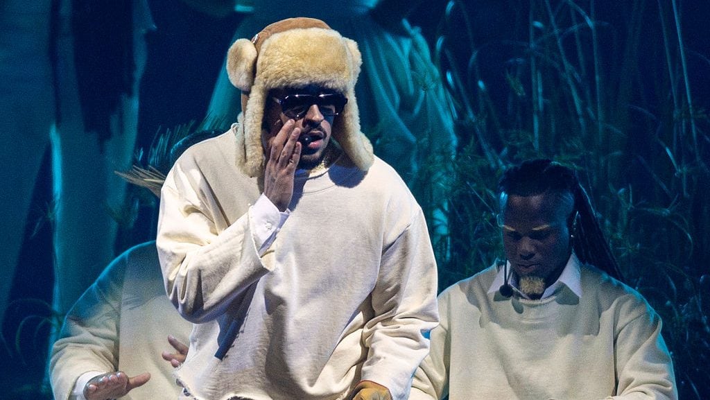 Puerto Rican singer Bad Bunny performs onstage during the first show of his 30-date concert residency at the Coliseo de Puerto Rico in San Juan, Puerto Rico, on July 11, 2025. Ricardo ARDUENGO / AFP