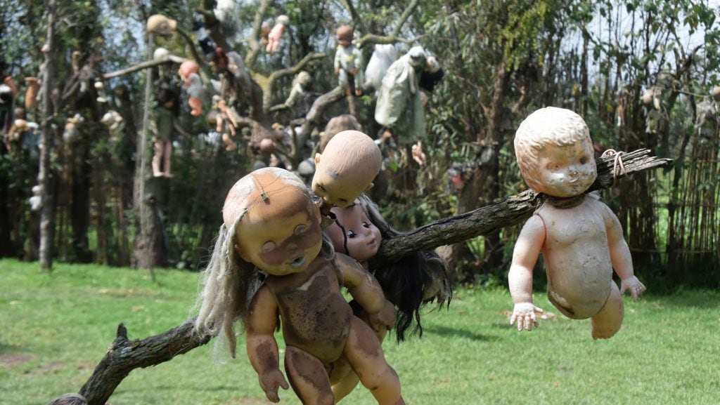 The Island of the Dolls on August 19, 2019 in Mexico City, Mexico. (Eyepix/Getty Images)
