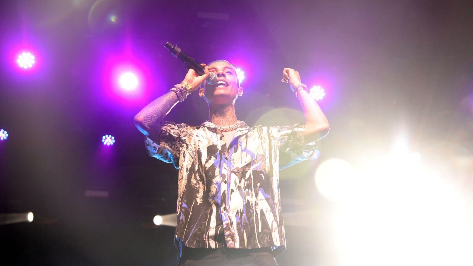 Natanael Cano performs on the last day at Coachella. Dania Maxwell / Los Angeles Times via Getty Images
