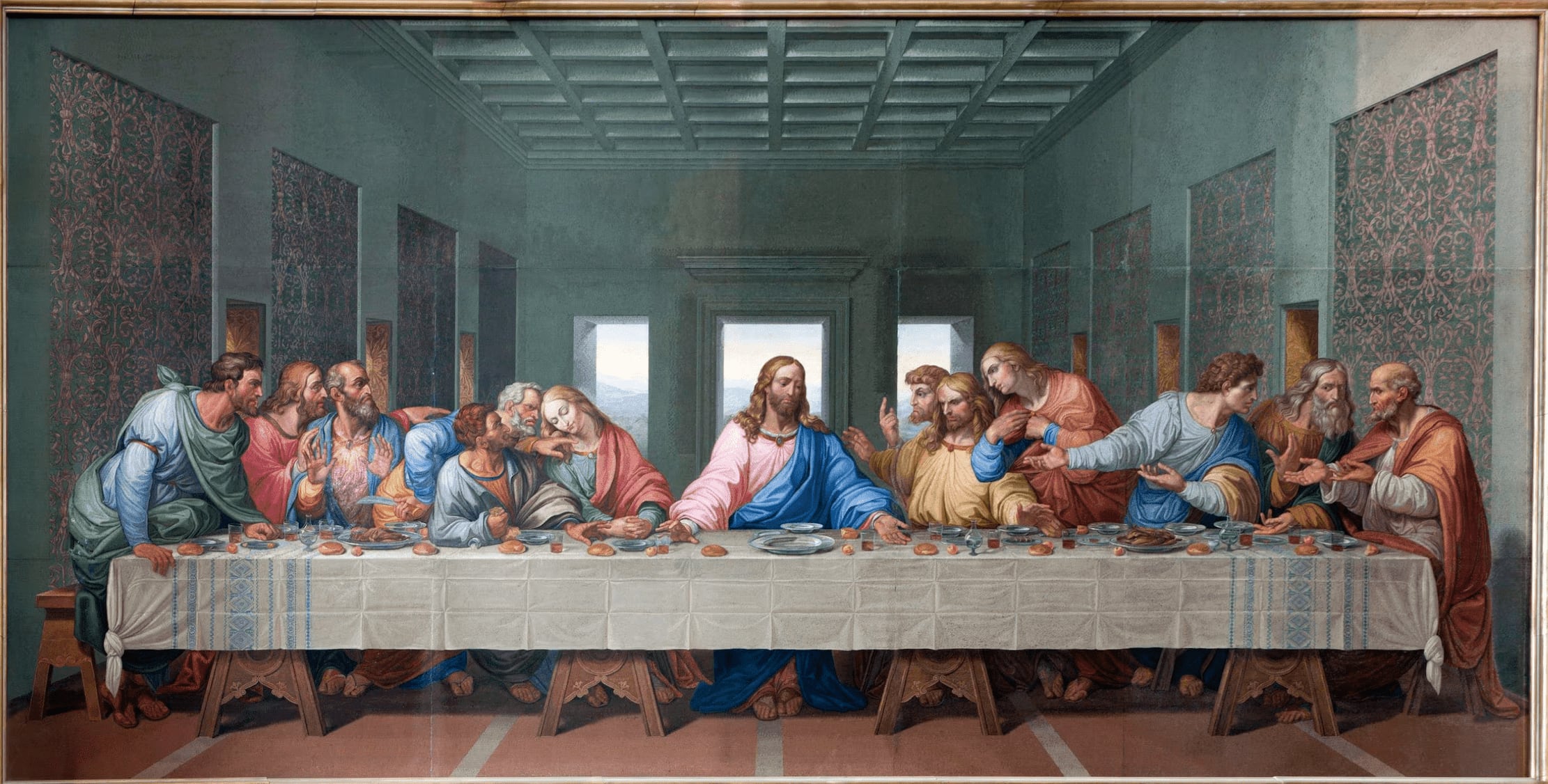 The Last Supper, Leonardo da Vinci / Sedmak.
