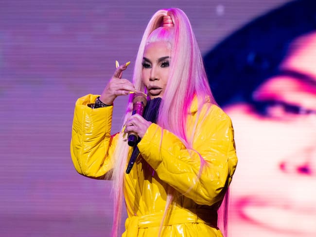 Ivy Queen performs onstage during Calibash Latin Music Festival / Scott Dudelson / Getty Images