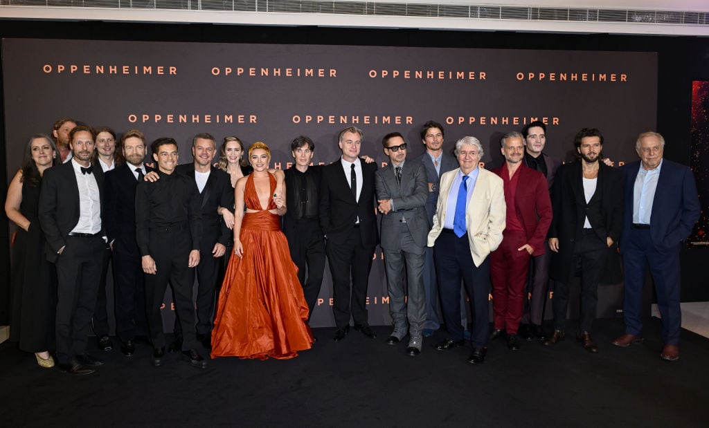 <em>Oppenheimer</em> UK Premiere at Odeon Luxe Leicester Square. Gareth Cattermole/Getty.
