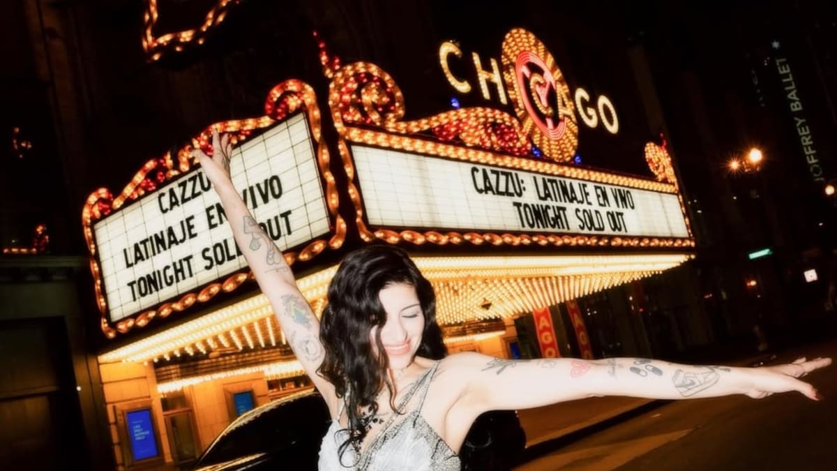 Las primeras imágenes del Latinaje tour de Cazzu en Estados Unidos