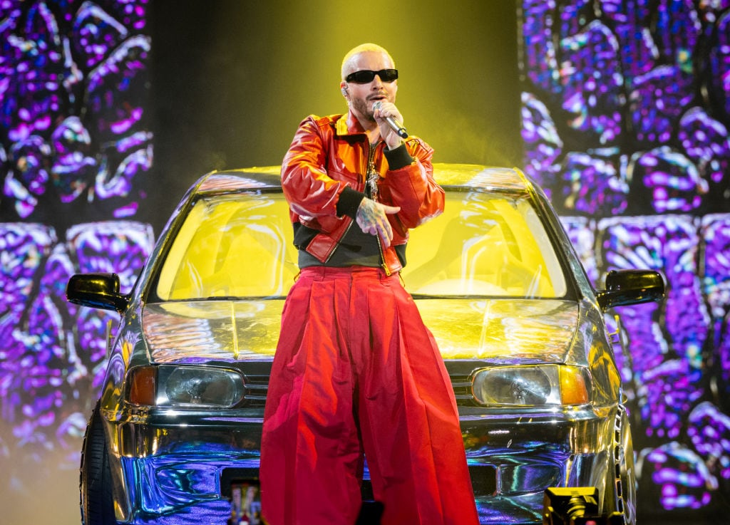 J Balvin performs on stage during his «Back to the Rayo» Tour at the Kaseya Center on March 22, 2025 in Miami, Florida. Alexander Tamargo/Getty Images