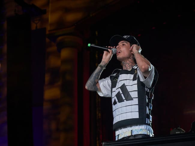 Natanael Cano performs during the ARRE Fest 2023 at Foro Sol on September 9, 2023 in Mexico City, Mexico. Jaime Nogales/Medios y Media/Getty Images