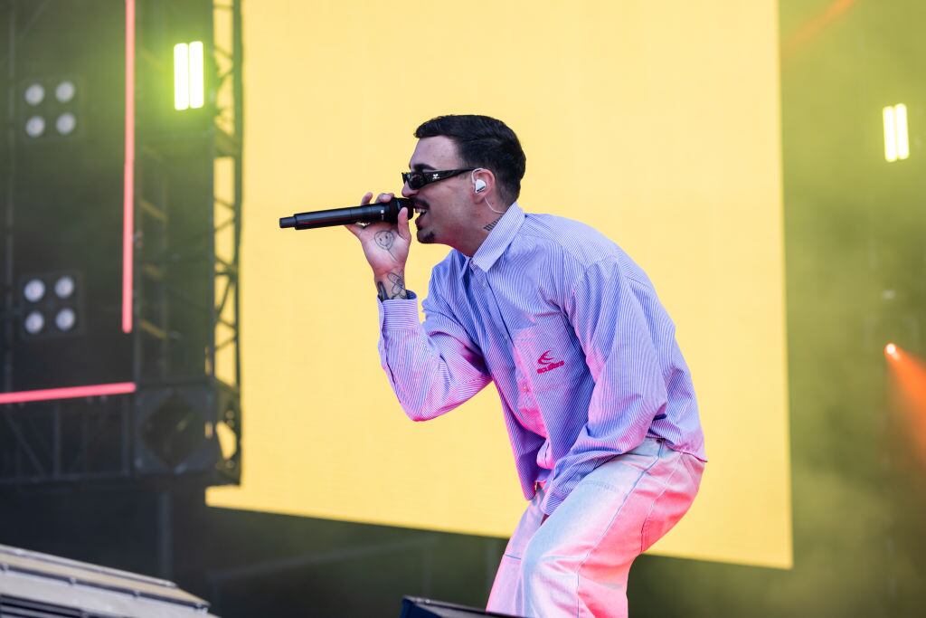 Rels B actuando en el Sueños Festival 2024 de Chicago, Illinois. Natasha Moustache / Getty Images