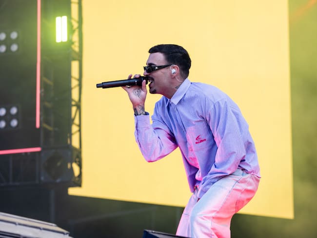 Rels B actuando en el Sueños Festival 2024 de Chicago, Illinois. Natasha Moustache / Getty Images