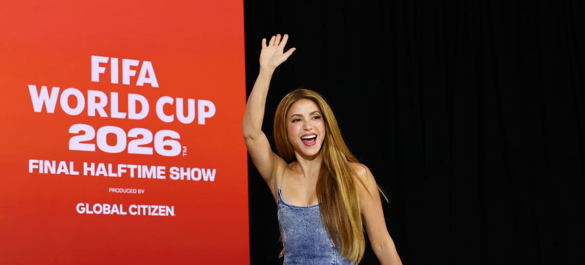 Shakira at Global Citizen x FIFA World Cup Final Panel at Global Citizen NOW held at Spring Studios on May 14, 2026 in New York, New York.