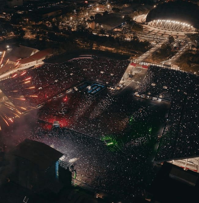 Mexico’s Foro Sol. Photo:<a href="https://www.instagram.com/skinnyflakk/"> Rels B Instagram</a>