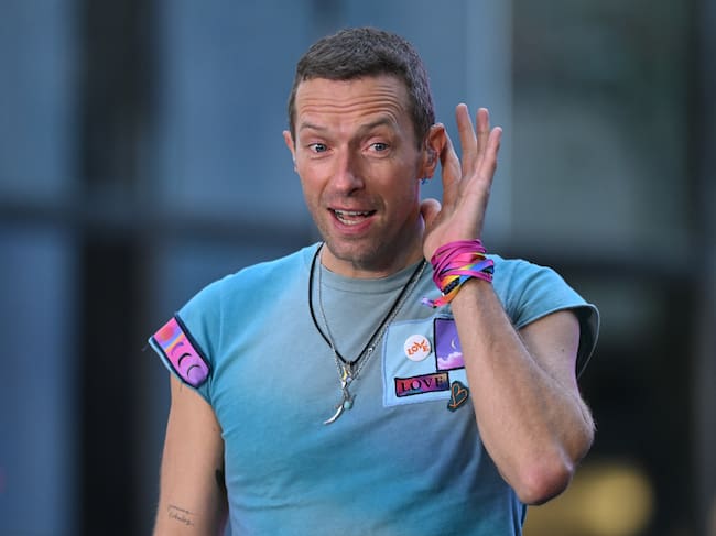 Chris Martin de Coldplay en Nueva York en 2024. / NDZ/Star Max/GC