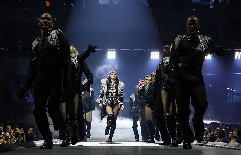Lady Gaga performs during the kick off of The MAYHEM Ball at T-Mobile Arena on July 16, 2025 in Las Vegas, Nevada. (Photo by Kevin Mazur/Getty Images for Live Nation)