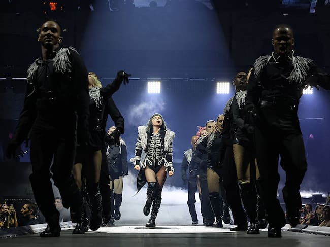 Lady Gaga performs during the kick off of The MAYHEM Ball at T-Mobile Arena on July 16, 2025 in Las Vegas, Nevada. (Photo by Kevin Mazur/Getty Images for Live Nation)