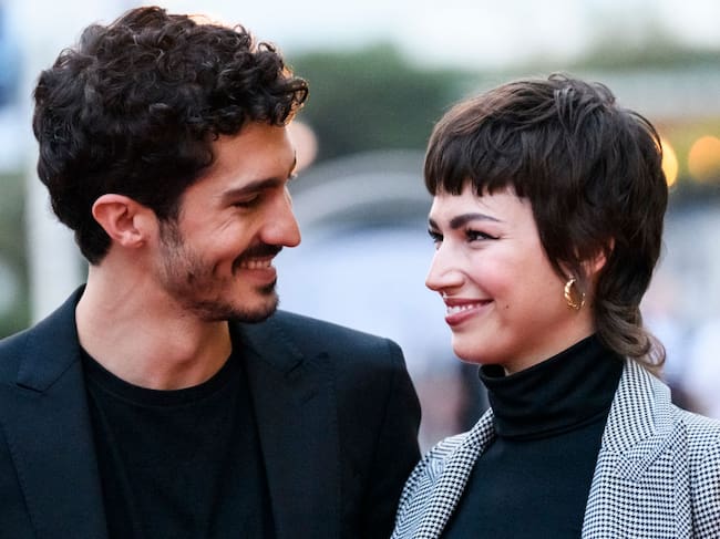 Chino Darin and Ursula Corbero attend the 67th San Sebastian Film Festival. Juan Naharro Gimenez / WireImage