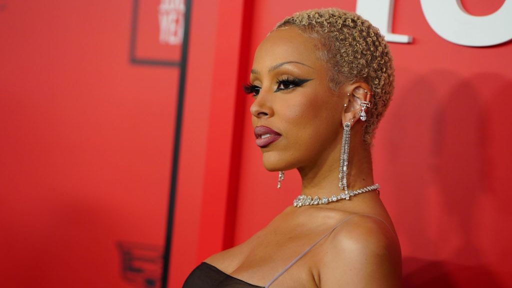 Doja Cat attends 2023 TIME100 Gala at Jazz at Lincoln Center on April 26, 2023 in New York City. Sean Zanni/Patrick McMullan via Getty Images