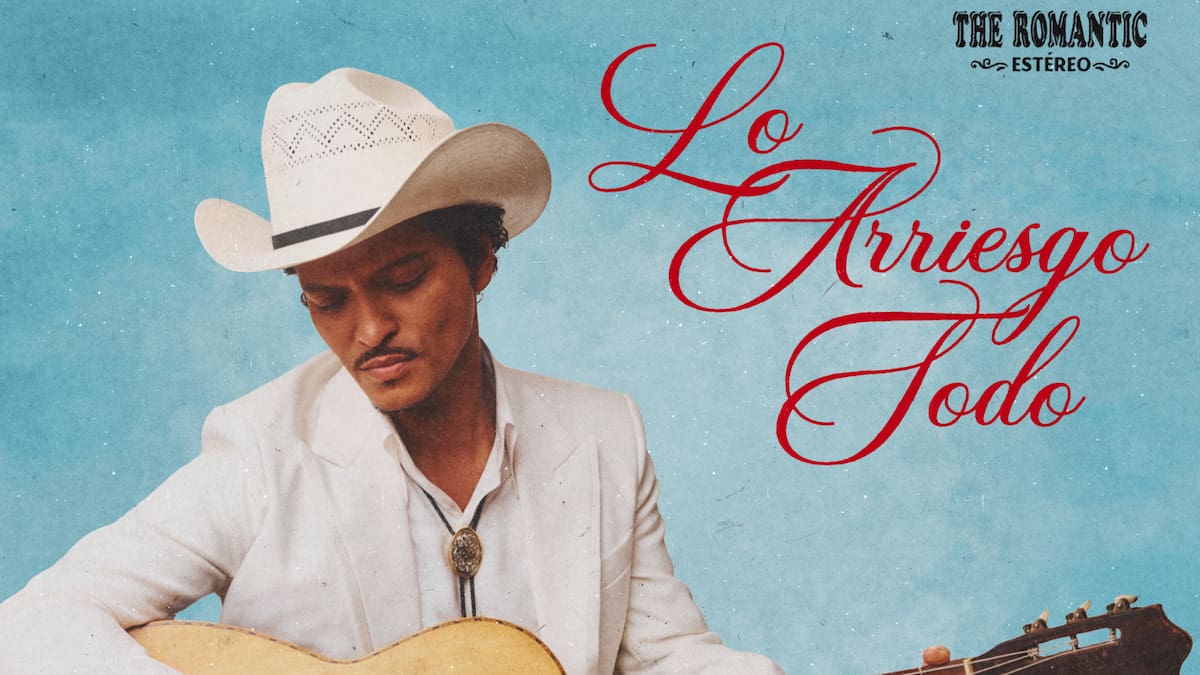 Bruno Mars no le tiene miedo a nada: así suena 'Lo arriesgo todo'