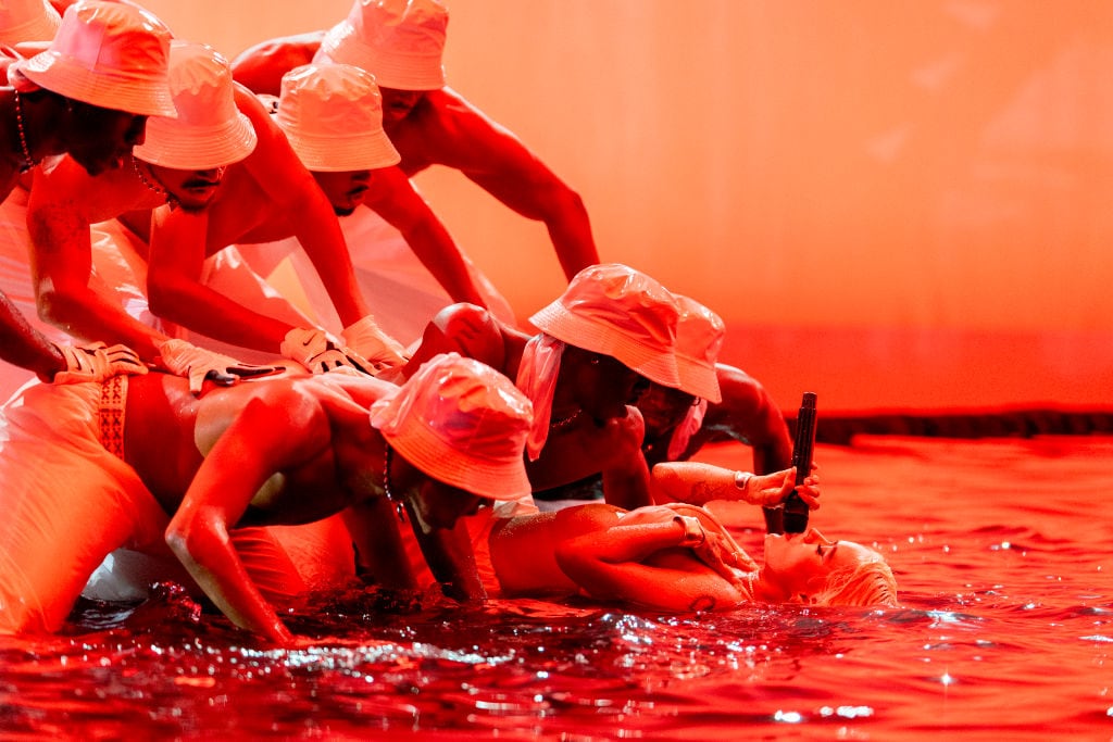 Karol G performs at the 2023 Billboard Music Awards at Line 204 in Los Angeles, California. The show airs on November 19, 2023 on BBMAs.watch. (Photo by Christopher Polk/Penske Media via Getty Images)