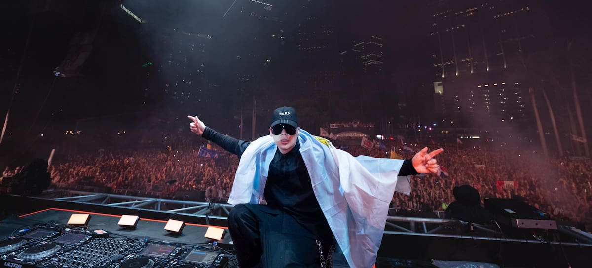 Bizarrap en el Ultra Music Fest en Miami 2026