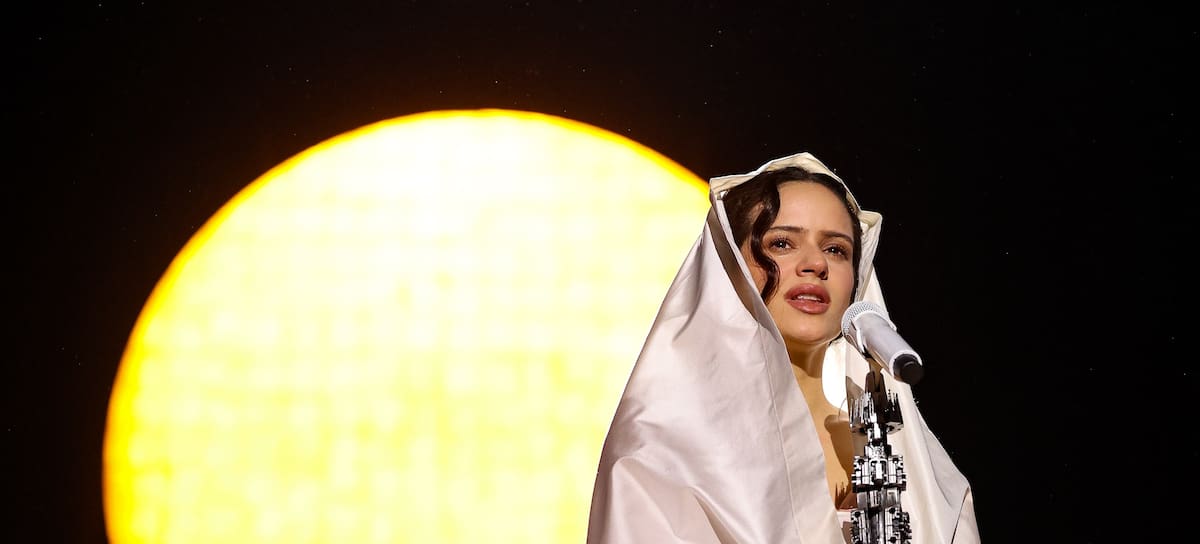 Rosalía en el LUX Tour en Barcelona el 13 de abril de 2026, en el Palau Sant Jordi. Christian Bertrand