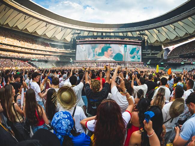 Bad Bunny en el Estadio Metropolitano.