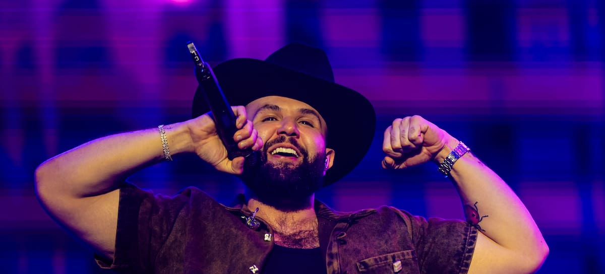 Carín León en La Cura Fest en el Palenque EXPOGAN el 14 de marzo de 2026 en Hermosillo, Mexico