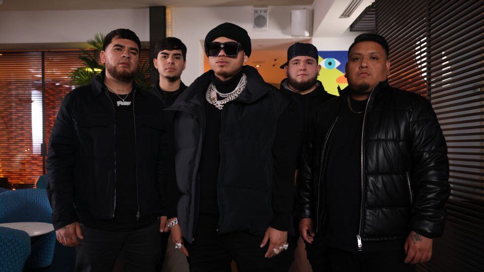 Fuerza Regida at the 2023 Billboard Music Awards at the W Hotel in Los Angeles, California. The show airs on November 19, 2023 on BBMAs.watch. (Photo by Anna Webber/Penske Media via Getty Images)